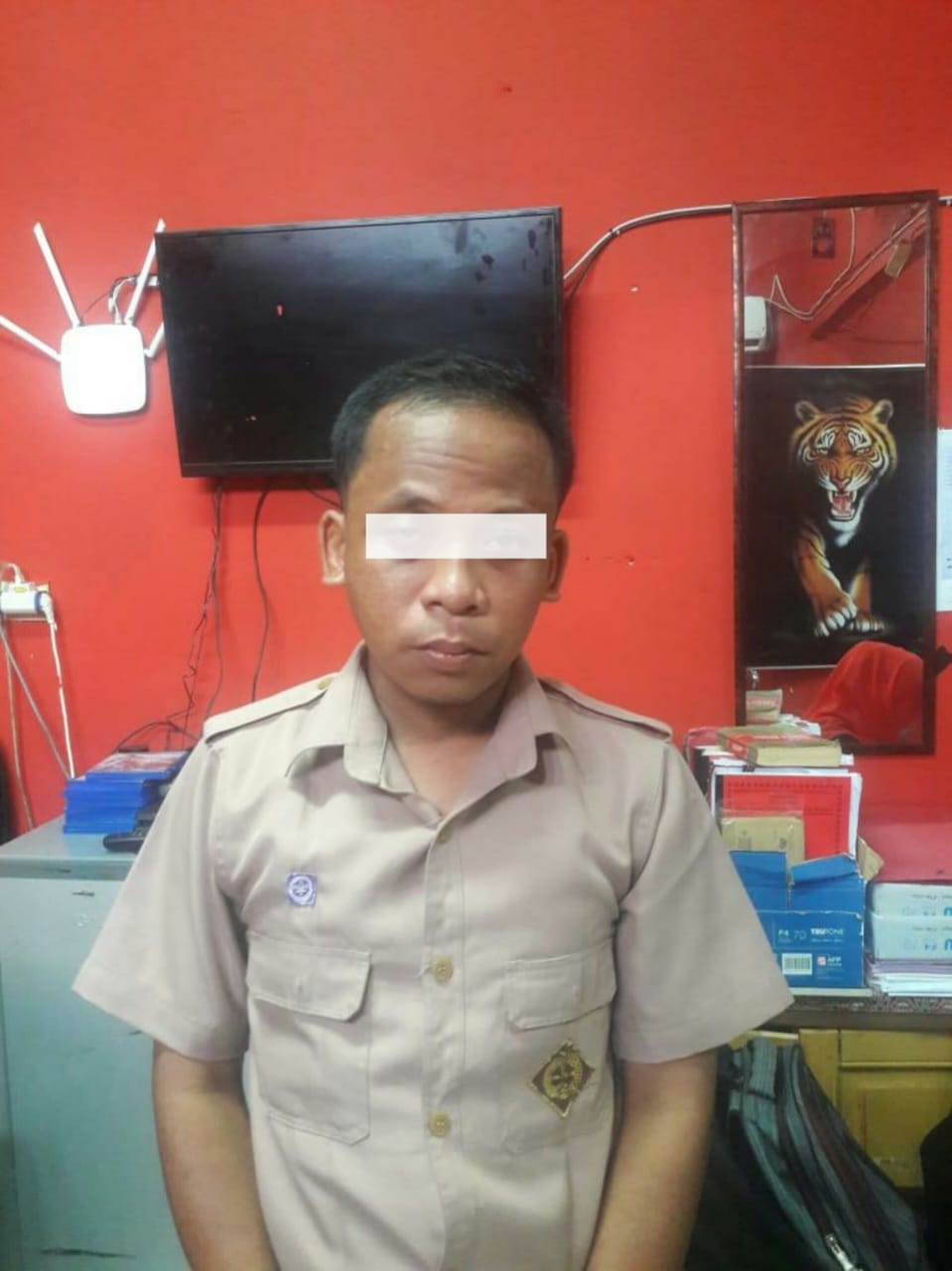 Diduga Cabuli 6 Siswanya, Oknum Guru Honorer di Siak Ini Diamankan Polisi